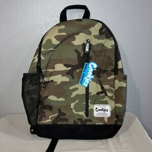 Bag New Nwt Cookies Camo Stasher Stash Smell Proof Adjustable Mmj 420 Backpack